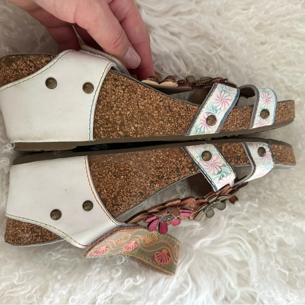 L'Artiste By Spring Step Delight Wedge Sandal 40
